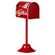 Buzón navideño rojo 30x10x15 cm s5
