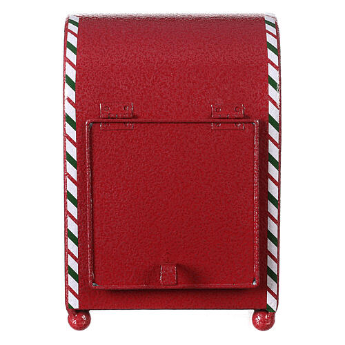 Caixa de correio vermelha North Pole 19x13,5x12 cm 5