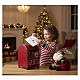 Red mailbox letters to Santa 20x15x10 cm s2