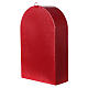 Postkasten in weihnachtlichem Rot, 40x25x10 cm s6