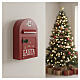Christmas mailbox for letters to Santa 40x25x10 cm s4