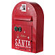 Boîtes aux lettres Noël métal rouge 40x25x10 cm s3