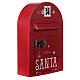 Caixa de correio vermelha Pai Natal 39x24,5x10 cm s4