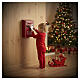 Red mailbox for Christmas letters 30x25x10 cm s2