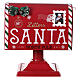 Portalettere Natale rosso 25x15x25 cm s3