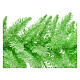 STOCK Ghirlanda abete verde brillante innevato pvc Natale 270 cm s2