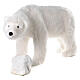 Urso polar branco movimento e música 90x135x55 cm interior s3