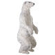 Urso polar branco de pé h 150 cm interior s4