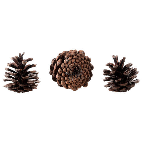Christmas natural pinecones 600 g 3