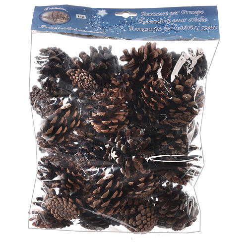 Christmas natural pinecones 600 g 4