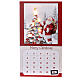 Advent calendar 25x45 cm steady white warm LED light s1