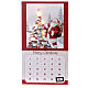 LED Advent calendar 25x45 cm warm white fixed s1