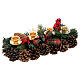 Stroik świąteczny na stół bożonarodzeniowy, styl szkocki, 35 cm s3