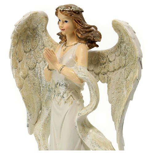 Estatua Ángel con manos juntas 23 cm 4