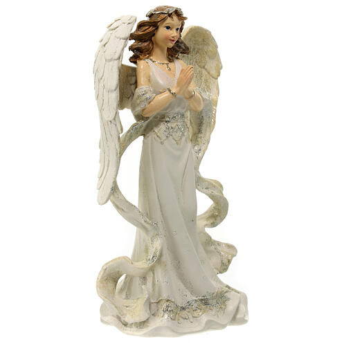 Statue ange mains jointes 23 cm 5