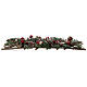 Portavelas 4 cm navideño ramas entrelazadas 65x15 cm s6