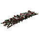 Christmas candle holder 4 cm intertwined branches 65x15 cm s5