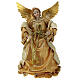 Christmas tree topper, angel with golden dress, 25 cm s1