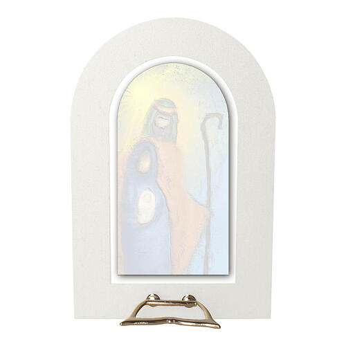 Christmas ornament with stylised Nativity 6x4 in 2
