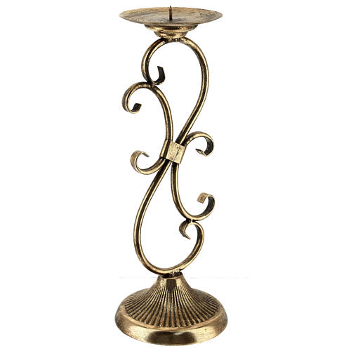 Chandelier effet vieilli 35 cm pour bougies 10 cm 3