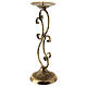 Antique candlestick 35 cm for pillar candles 10 cm s2