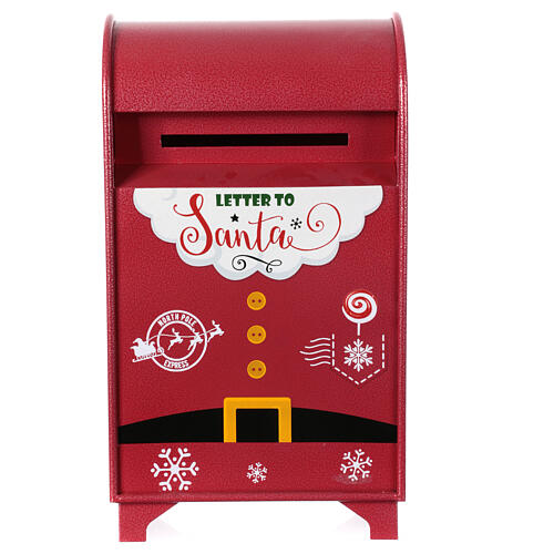 Cassetta per lettere a Babbo Natale 60x35x20 cm 4