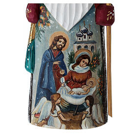 Ded Moroz scène Nativité 18 cm