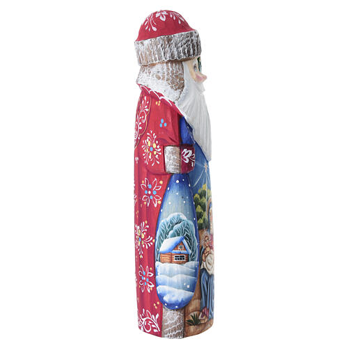 Ded Moroz scène Nativité 18 cm 4