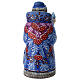 Babbo Natale 19 cm mantello blu Scena Natività s6