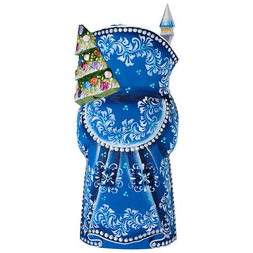 Ded Moroz capa verde Cena Natividade 18 cm 5