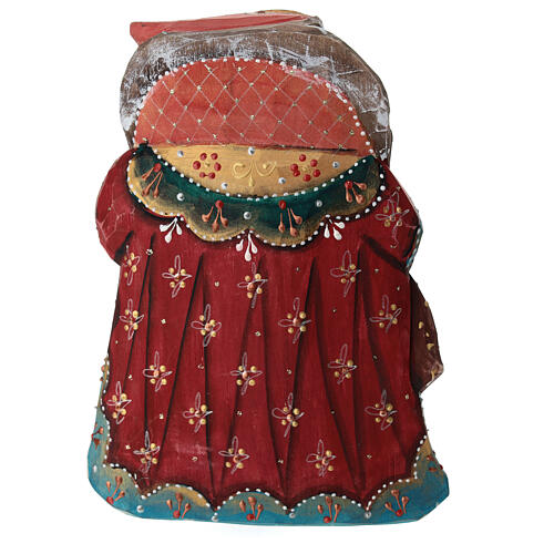 Ded Moroz with little bell, Nativity Scene, 6.5 in 6