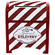 Cofre para correio Pai Natal branco vermelho 25x20x20 cm s4