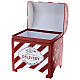 Cofre para correio Pai Natal branco vermelho 25x20x20 cm s5