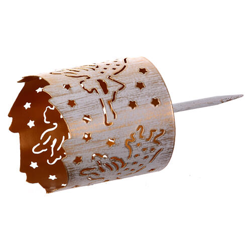 Kerzenstecker mit Engeln – Ø 6,5 cm 2
