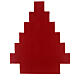 Adventskalender, stilisierter Weihnachtsbaum, mit kleinen Schubladen, Grün/Rot s5