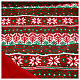 Copribase rotonda albero di Natale diametro 90 cm rossa s4