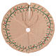 Copribase albero Natale 70% poliestere riciclato 90x1 cm s1
