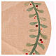 Copribase albero Natale 70% poliestere riciclato 90x1 cm s4