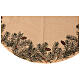 Brown Tree Skirt with Pine Cones 90 cm s2