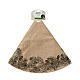 Brown Tree Skirt with Pine Cones 90 cm s4