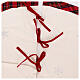 Copribase albero cotone decorato 120 cm s3