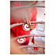 Set decorazioni SPIRA Big feltro rosso 218 pz puntale s4