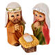 Nativity Scene set, baby features, 10 resin pieces of 5 cm s2