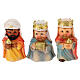 Set presepe stile baby 10 soggetti 5 cm resina s4
