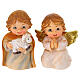 Presepe bambini 10 personaggi 7 cm resina dipinta s3