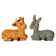 Presepe bambini 10 personaggi 7 cm resina dipinta s5