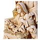 Święta Rodzina z owieczką, 10 cm, żywica s2