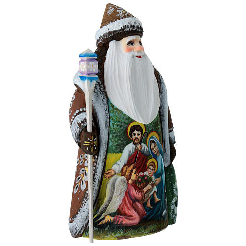 Wooden Santa Claus, 8 in 4