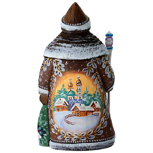 Święty Mikołaj, 21 cm, drewno 3