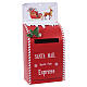 Cassetta postale da tavolo Babbo Natale 20x10x40 cm s3